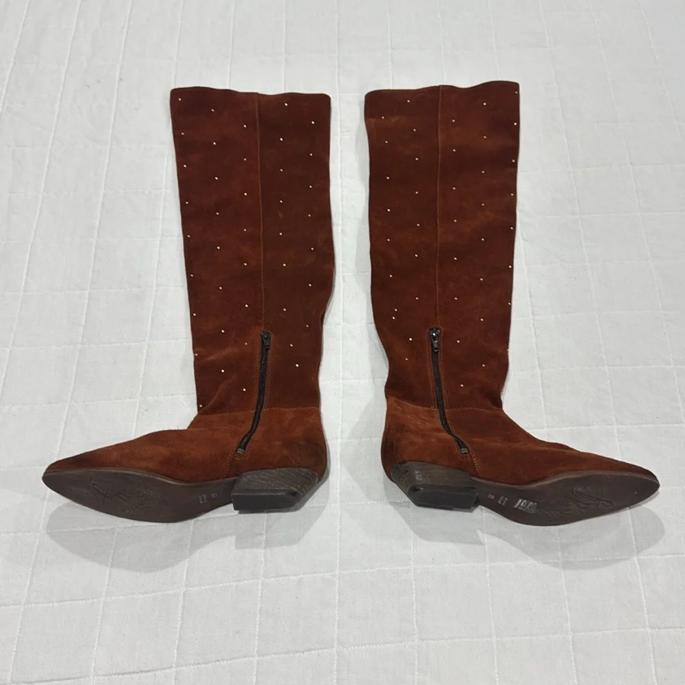 Free People Over The Knee Suede Boots